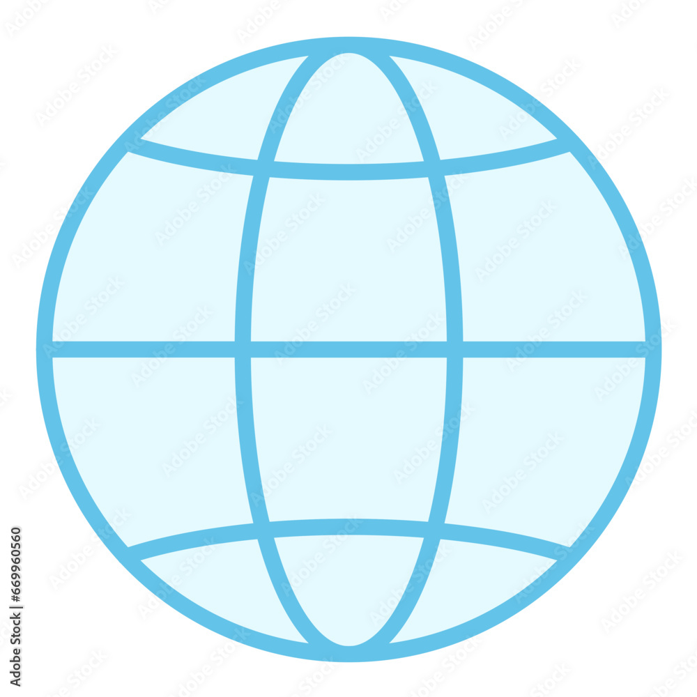 Vector Design Globe Icon Style