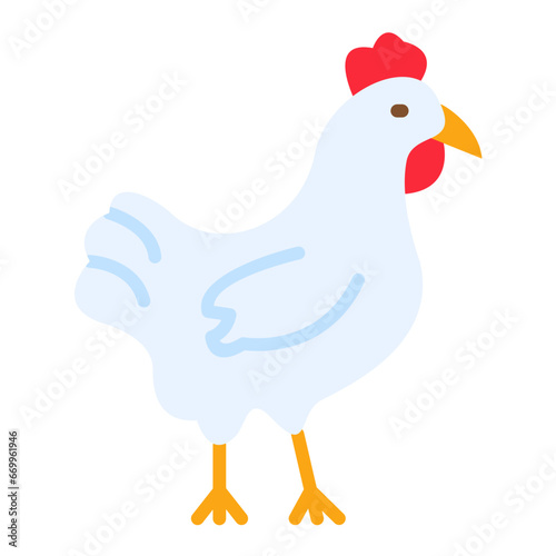Chicken Icon Style