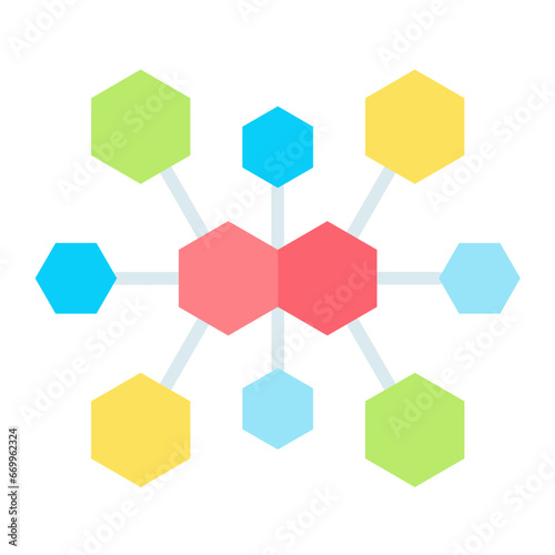 Molecule Icon Style