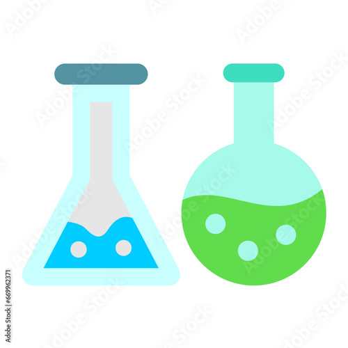 Flasks Icon Style