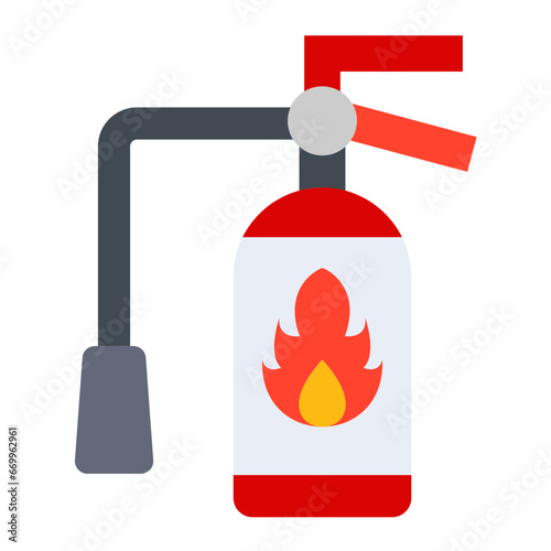 Fire Extinguisher Icon Style