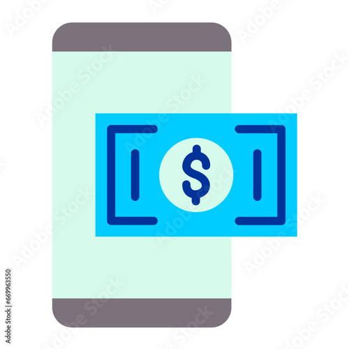 Mobile Payment Icon Style