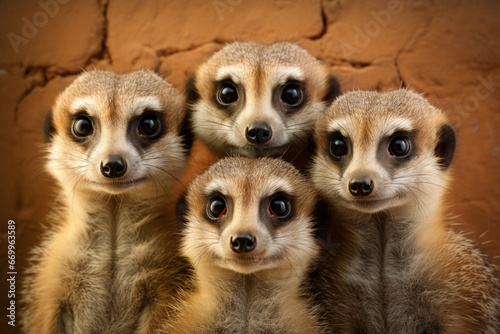group of meerkat © Natural beauty 