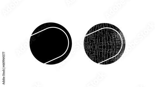 Tennis Ball silhouette