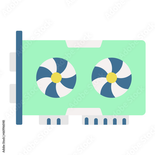 Vga Card Icon Style