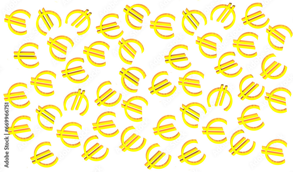 euro, symbol of the single European currency, three-dimensional graphic elements scattered in a linear, schematic manner. Background 3d graphic, texture euro, symbol of the single European currency, three-dimensional graphic elements scattered in a linear, schematic manner. Background 3d graphic, texture