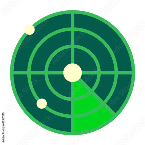 Army Radar Icon Style