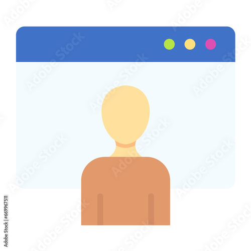 Page Visitors Icon Style