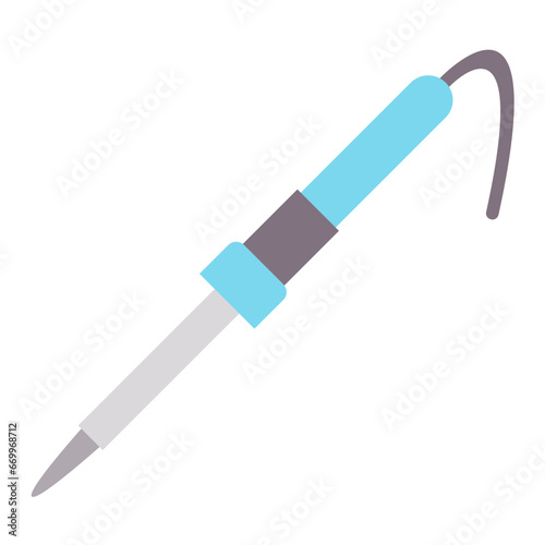 Soldering Iron Icon Style