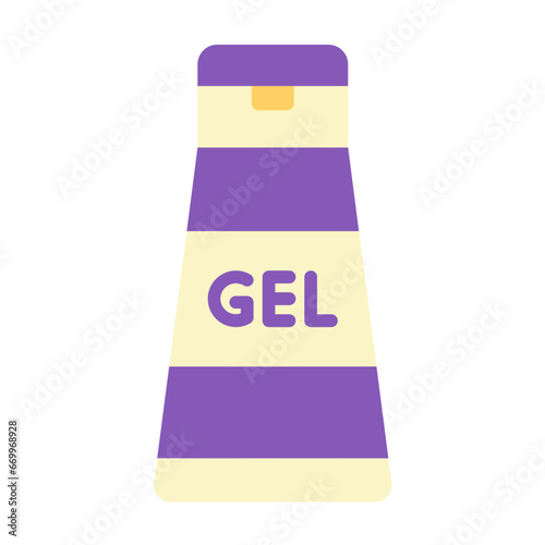 Hair Gel Icon Style