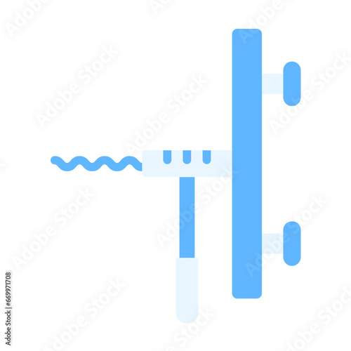 Sink Auger Icon Style