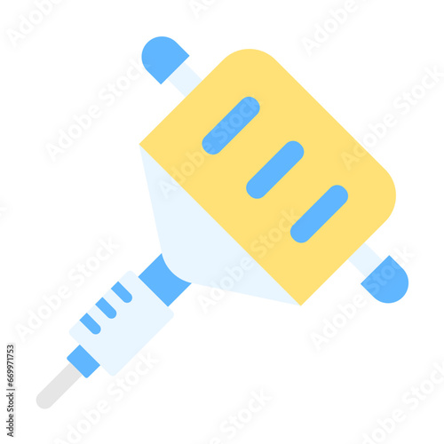 Drain Auger Icon Style