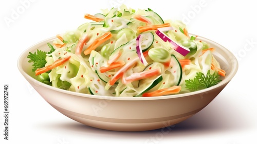 bowl of salad generated by AI