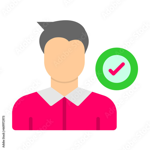 Candidate Male Icon Style
