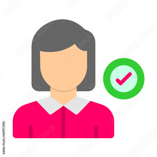 Candidate Female Icon Style
