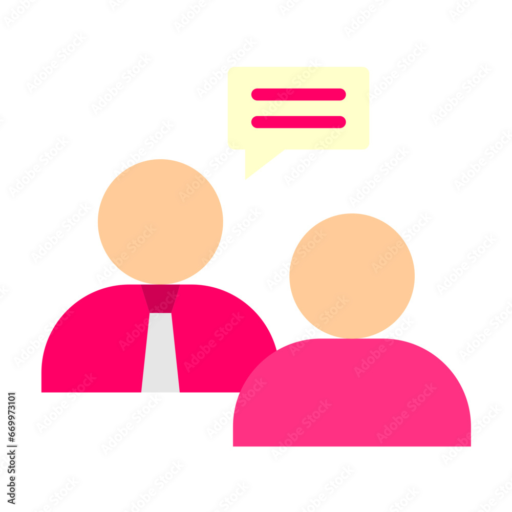 Follow Up Interview Icon Style Follow Up Interview Icon Style