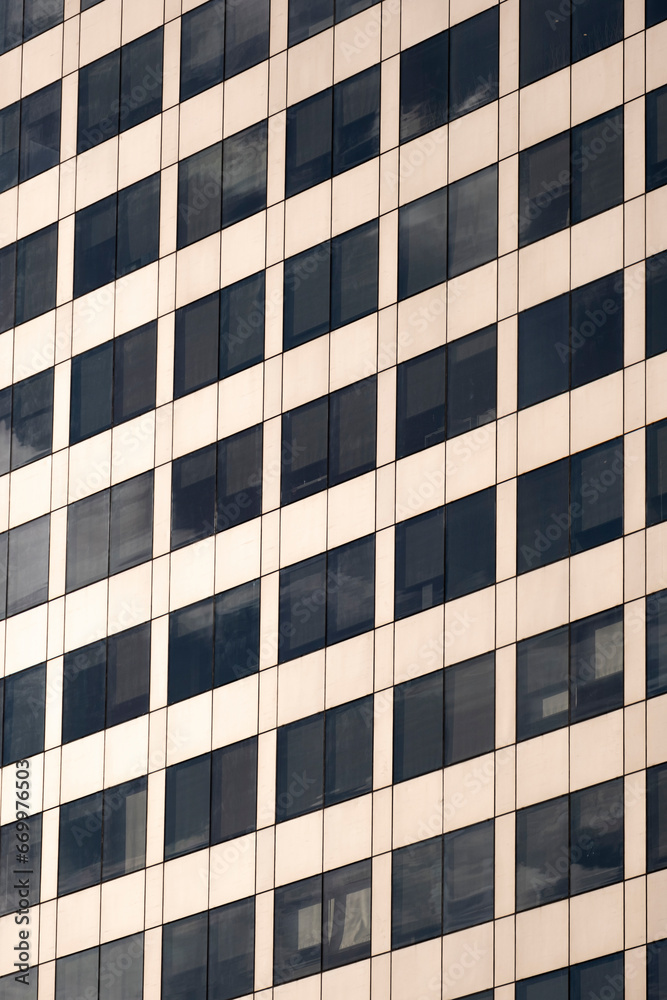 Modern and sleek office building exterior with clean lines and architectural elegance Modern and sleek office building exterior with clean lines and architectural elegance