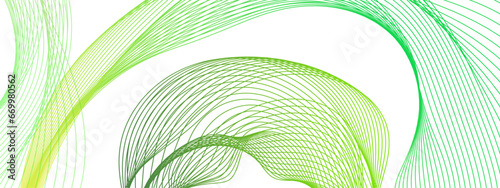 Curve lines abstract business art waves in transparent background. Vector technology backdrop digital wave flow pattern. Modern stream wave and curve round lines wallpaper background