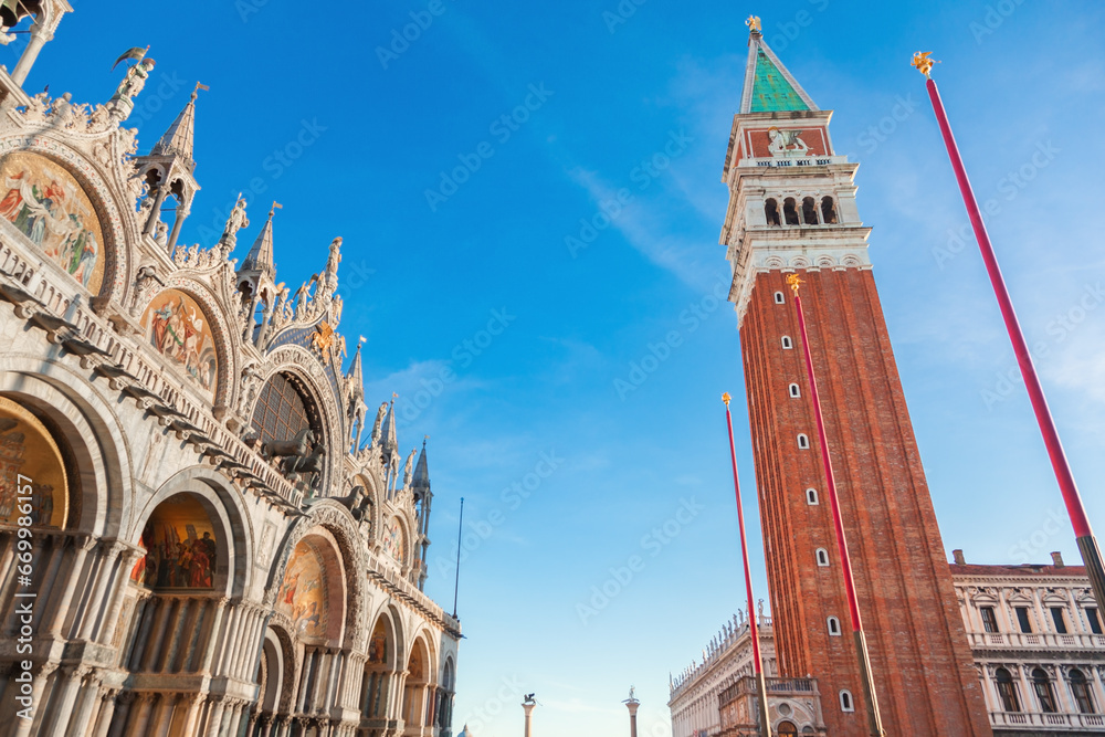 San Marco square, Venice - obrazy, fototapety, plakaty 