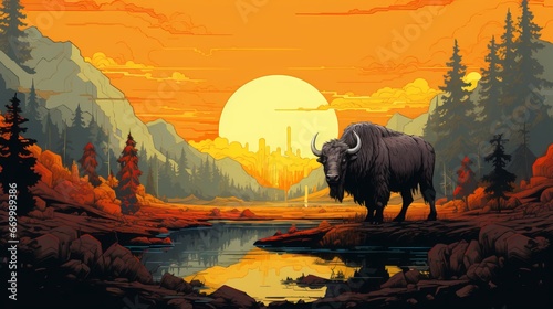 Bison Majesty: Embracing the Grandeur of the Iconic American Buffalo