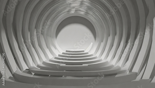 cycled 3d animation abstract background with ascend
