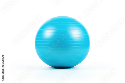 rubber fitness ball, a symbol of strength and a healthy, athletic body.