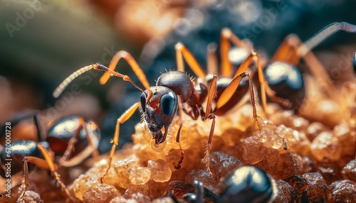 Macro Photo of an Ant on a tree  © Niklas