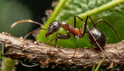 Macro Photo of an Ant on a tree  © Niklas