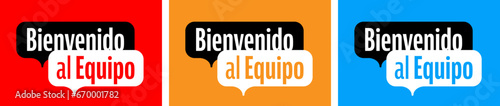 Bienvenido al equipo