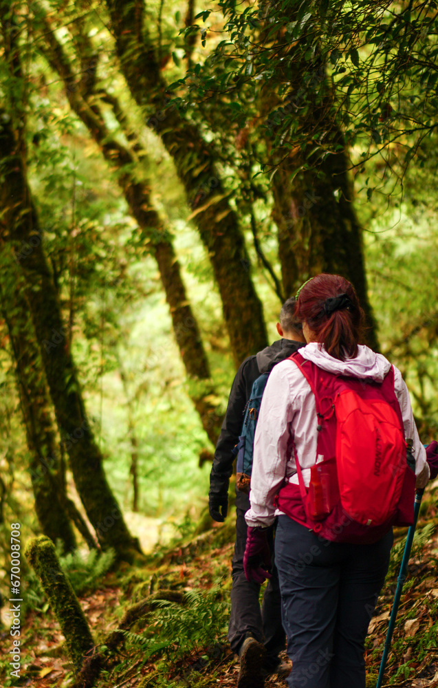A Trekker Trekking in Northern Vietnam A Trekker Trekking in Northern Vietnam
