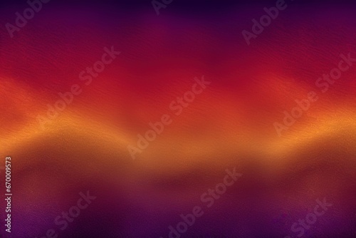 Captivating Fire Ombre Abstract with Neon Glow  Dynamic Waves  and Vibrant Color Palette