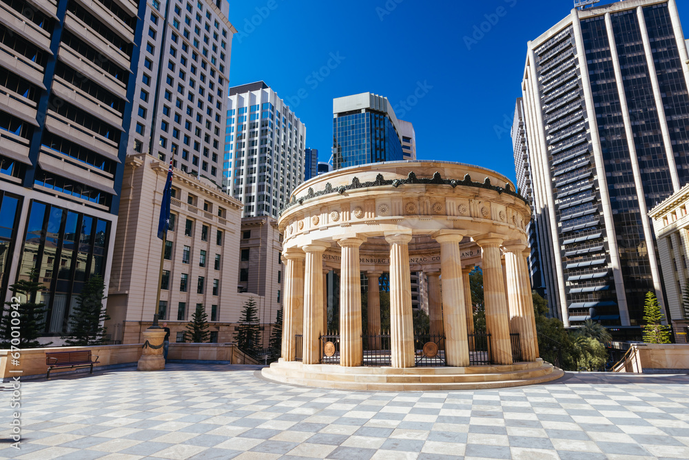 Fototapeta premium ANZAC Square in Brisbane Australia