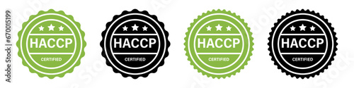 HACCP icon symbol simple design