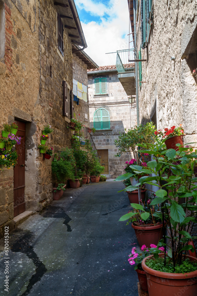 Abbadia San Salvatore, historic town in Tuscany