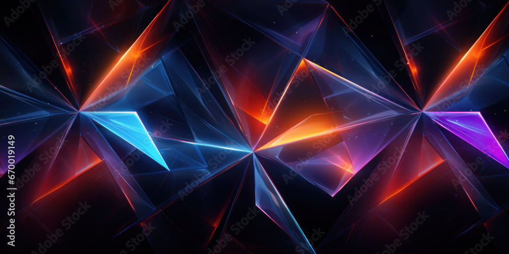 Vibrant neon squares and lines create a dynamic scene. Vibrant neon squares and lines create a dynamic scene.