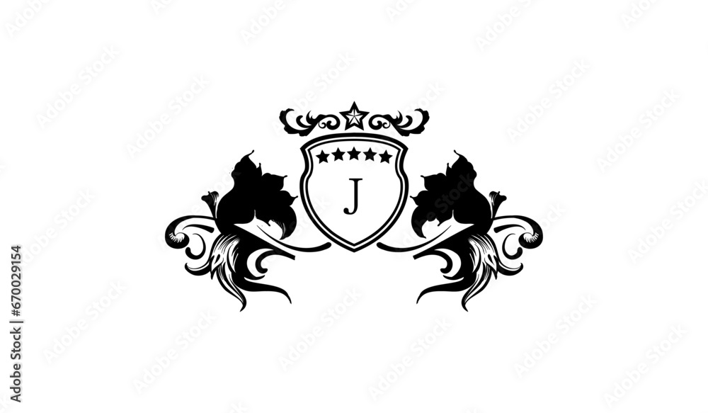 Luxury Leaves logo J