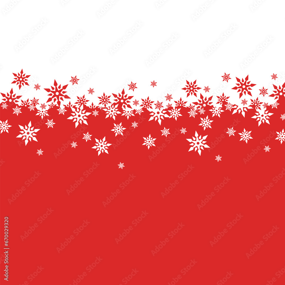 Square banner with white and red Christmas symbols. Christmas snowflakes. Winter background with place for text. Flat style.
Square banner with white and red Christmas symbols. Christmas snowflakes. Winter background with place for text. Flat style.