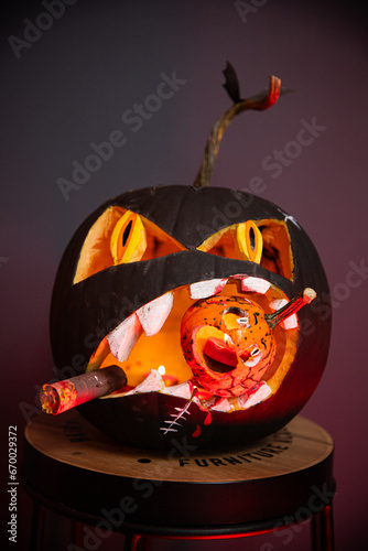 Pumpkin painting