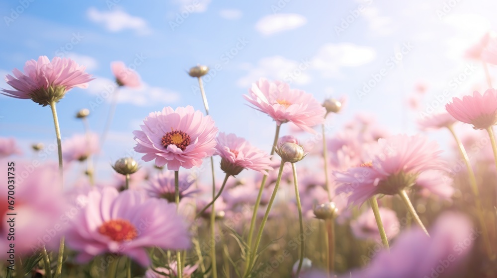The beauty of the pale pink field flowers which sometimes bloom during the summer. The beauty of the pale pink field flowers which sometimes bloom during the summer.