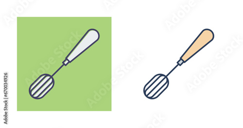 Hand Beater Vector Icon