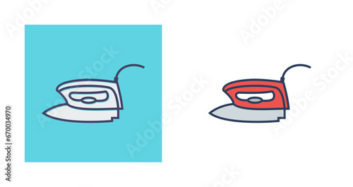 Electric Iron Vector Icon