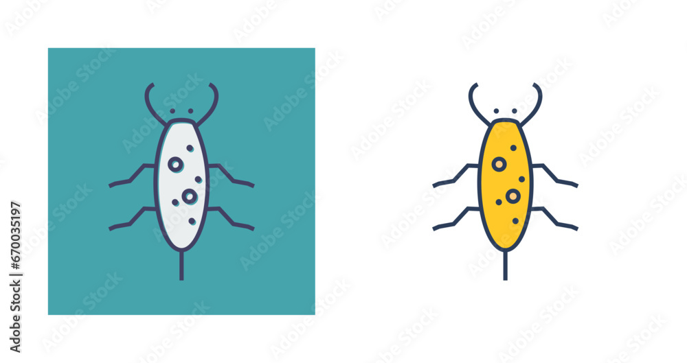 Fototapeta premium Bug Vector Icon