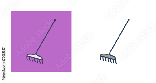 Rake Vector Icon