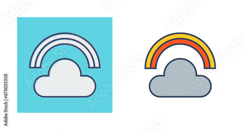 Rainbow Vector Icon