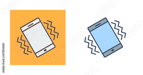 Vibration mode Vector Icon