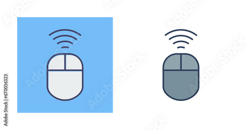 Wireless input device Vector Icon