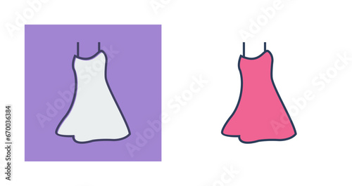 Night Dress Vector Icon
