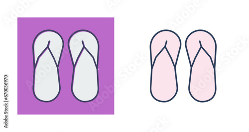 Sandals Vector Icon