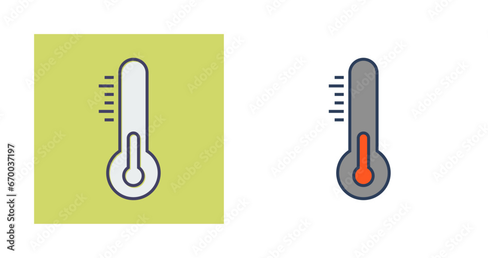 Temperature Vector Icon Temperature Vector Icon