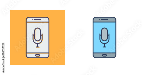 Microphone Vector Icon